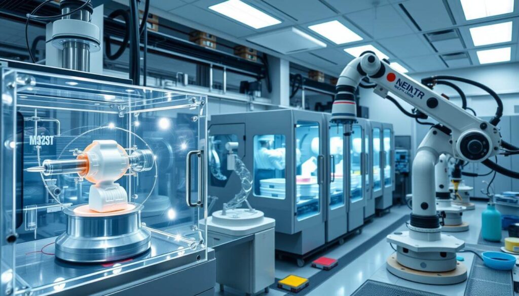 machinery for plastic injection molding