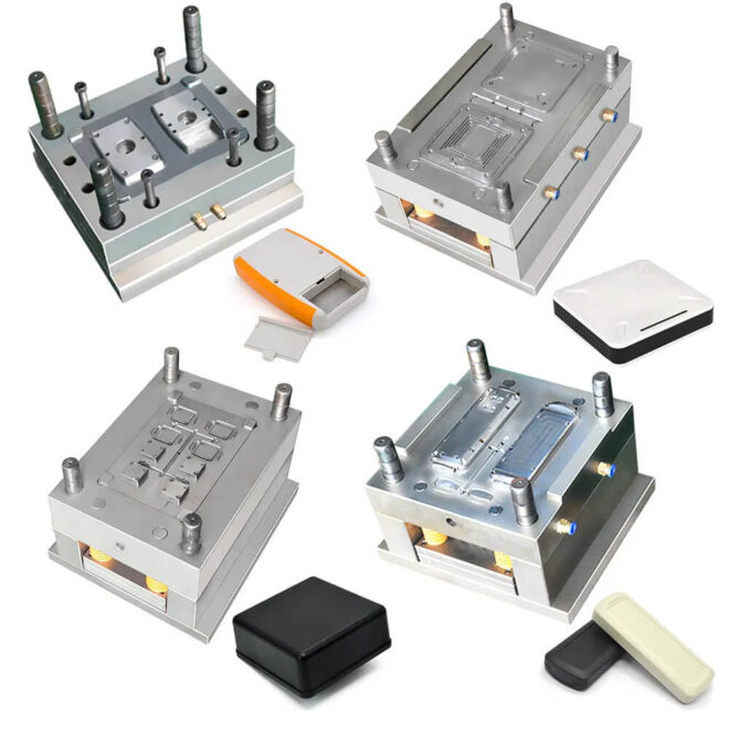 Two Color Injection Molded Plastic Mold Making Parts Manufacturer Double Injection Molding Parts - Image 2
