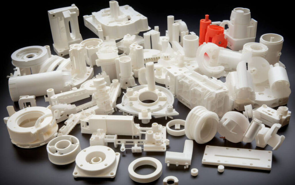 Special engineering plastic precision structural parts mold opening and injection molding