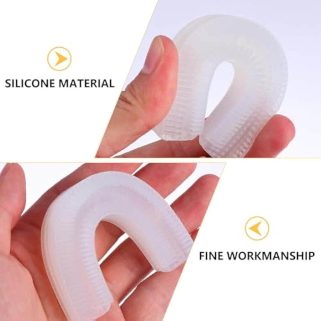Silicone U-Shaped Electric Toothbrush Head – Precision Molded
